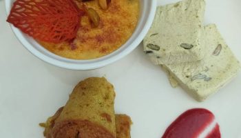 Kürbisparfait Dessert